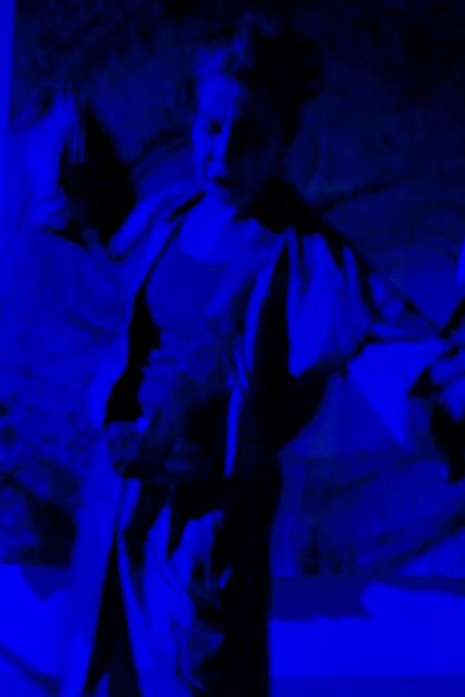 Gesture on Felt (painting & performance) 2011, 2011