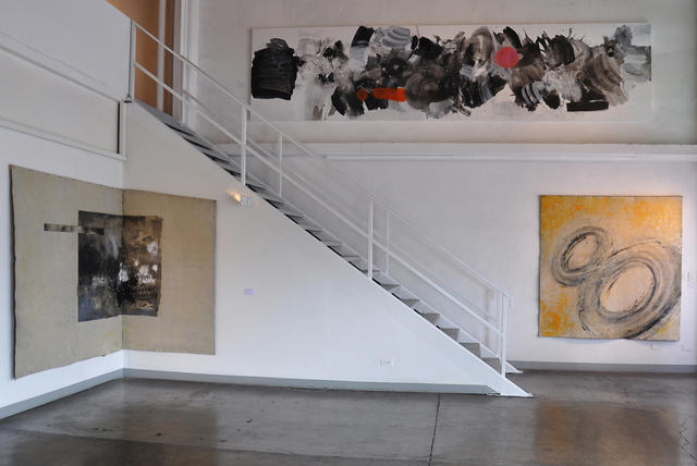 Gesture on Felt (painting & performance) 2011, 2011