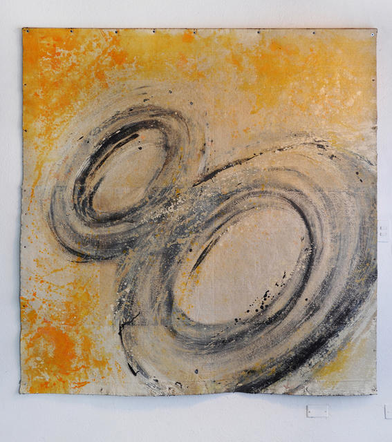 Gesture on Felt (painting & performance) 2011, 2011