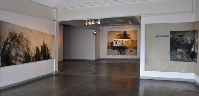 Gesture on Felt (painting & performance) 2011, 2011