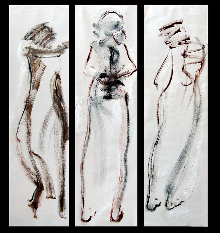 Contemporary dancers
